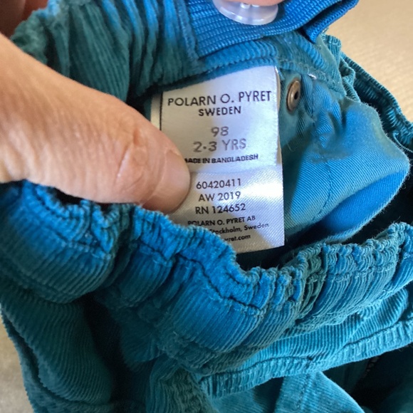 Polarn O. Pyret corduroy pants - Picture 3 of 4